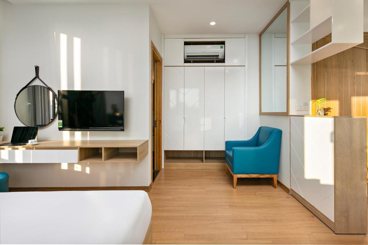 Dolphin Hotel And Apartment Da Nang Exterior foto